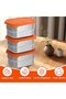 3-Pack Stainless Steel Airtight Food Containers (230ml Mini Snack Boxes with Silicone Lids) - Ideal for Snacks, Condiments & Meal Prep - 3