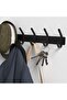 Wall hooks - Aluminum towel hooks - C-shaped - 5 hooks per pack - 3