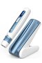 Hydra.pen H5 Professional EMS Microneedle Pen with 2pcs 12Pin Replacement Cartridges(Blue) - 2