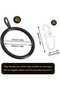 40 black metal curtain rings and hooks, 30mm inner diameter, suitable for shower curtains and black curtains. - 2