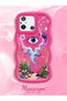 Poco C55 Compatible Colorful Psychedelic Eye Mushroom Drawing Flat Print Case