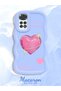 Redmi Note 11/Note 11S 4g Compatible Case with Sweet Pink Heart Motifs in Three Color Options