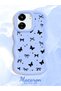 Poco C65 Compatible Thin Butterfly Bow Printed Soft Structure Daily Use Phone Case