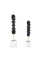 S/2 15/18" Operose Statuary, Black - 3