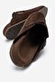 Verdolli Men's Genuine Leather Slippers Brown Suede - 3