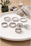 8-Piece Ring and Knuckle Ring Set