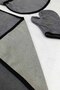 3-Piece Dog Drying Set Bathrobe-Towel-Paw Gloves Super Water Absorbent Summer-Winter Set Anthracite - 4