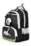 Football Patterned Triple Children's Primary School School Bag Set (Bag Thermal Lunch Bag Pen Holder Small Wallet Accessory) - 2