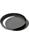 Custard pan with raised bottom, 24 cm diameter, Black, non-stick coating, removable raised bottom - 6