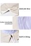 Women's sun hat foldable wide brim UV windproof strap. - 3