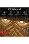 4-Pack Solar Wall Lights for Garden Fences, Patios, and Street Lights (Waterproof) - 4