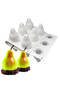 Pear-shaped silicone mold, 15 holes, suitable for making mousse, cakes, French desserts, 3D silicone mold.