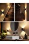 LED wall-mounted night light with sunset/sunrise sensor, soft white 3000K light, adjustable brightness from 0-100 lumens, 2-pack. - 4
