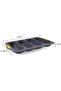 4-Cavity Non-Stick Silicone Baguette Pan, Reusable Bread & Cake Baking Mold (Grey) - 5