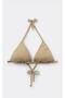 Triangle Bikini Top Metallic Glow - 5