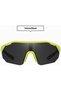 Polarized sports sunglasses, cycling glasses, UV400, mountain bike goggles, baseball running, fishing, golf outdoor (yellow) - 2