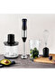 This multi-functional hand blender features a chopper, whisk, and mixing cup, with 5 speed settings. A great kitchen helper in one! - 2