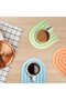 Pan heat-resistant mat - heat resistant - non-slip - 15cm - silicone mat - 4-pack - heat-resistant placemat - pan mat - 4