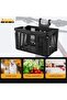Foldable Polypropylene Front & Rear Bicycle Basket with Handle-5kg Capacity - 2
