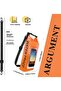 Orange 2L Waterproof Beach Bag – For Phone, Waterproof, Camping Accessory - 2