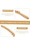 Ten-bead roller massager, manual massage tool, lymphatic stimulation, wooden scraping tool, full-body massager - 2
