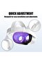 Adjustable and replaceable headband for Quest 2 VR headset, compatible with Meta Quest 2. - 6