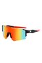 Unisex polarized sports sunglasses, for cycling, running, baseball, and other sports, lightweight wraparound frame, for adults and teenagers