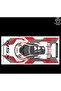 Time Micro Honda Nsx Gt3 Figured 1/64 Model Car - 2