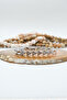Trigon Silver Color Zircon Bracelet