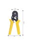 Ferrule Crimper Tool Kit-Square Self-adjustable Crimping Plier With 1200pcs Wire Ferrule Terminals And Automatic Wire Stripping Tool - 2