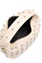 Trok Detailed Chain Strap Women's Crossbody Bag Romeo Cream - 7