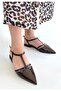 Canca brown patent leather flat shoes - 2