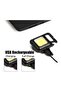 800 Lumens COB Rechargeable Keychain Flashlight - Mini LED Pocket Torch with 4 Light Modes, 500mAh Battery, Magnetic Base, 180° Folding Stand, Bottle Opener for Camping, Fishing & Hiking - 6