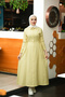 Cotton Tencel Fabric Dress with Buttons - 8