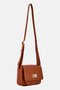 Women Brand Logo Crossbody Bag, Brown - 2
