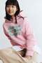 Motif-detail hoodie - 2