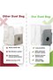 10 Vacuum Cleaner Dust Bags for iRobot Roomba i3 i4 i5 i6+ i7 i8 E5 E6 S9 S9 - Disposable Robot Vacuum Cleaner Dust Bags - 3