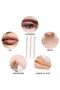 12-Piece Eyebrow Razor Multi-Functional Facial Exfoliating Protective Cover Body Hair Removal Light Pink - 2