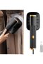 Iron - Steam Iron - Portable Mini Steam Iron - Travel Iron - Titanium Sole - Black and Gold Color Scheme - Small Garment Steamer - Wet and Dry Use...