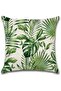 A set of 4 waterproof cushion covers, suitable for both indoor and outdoor use, featuring a tropical plant pattern. - 5