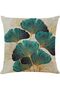 A set of 4 cotton and linen pillowcases, square decorative pillowcases, 45x45 cm - 4