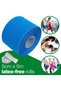 Muscle tape, sports bandage, Achilles tendon tape, self-adhesive tape - blue - (0.5m*5m) - 3