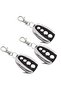 433MHz Wireless Cloning Remote Control Switch 3-Piece Extender Kit Universal Copier for Keychain Electric Garage Door Openers