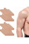 12-Pack Pre-Cut Shoulder Kinesiology Tape Strips, Elastic Sports Support (Skin Tone)