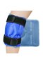 pair of knee cooling sleeves with Velcro, knee cooling bandages to relieve knee pain, dark blue, product size 34*27cm. - 2