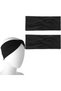 Women's Headbands - Twist Hairbands - Stylish Hair - Soft Cotton - 2 Pieces - Black - 5