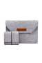 2 Pack Laptop Sleeve Grey