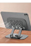 360 °   Rotatable Metal Tablet Stand Adjustable Phone Tablet Holder Foldable Cooled 5.1-12.9 Inch - 7
