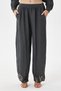 Women's Anthracite Italian 100% Linen Mesh Sequin Embroidered Zippered Jacket - Linen Suit with Trousers Size 38 - 46 - 5