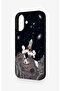 iPhone 16 Compatible Space Astronaut Patterned Silicone Case - 4